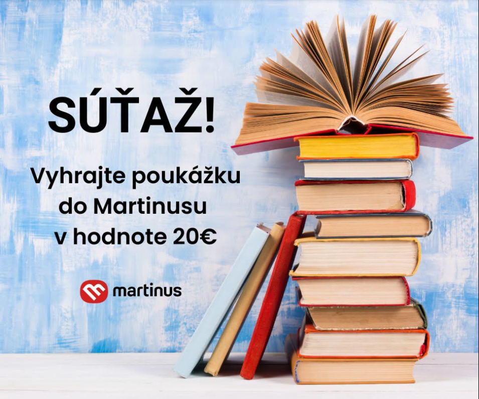 Vyhrajte poukážku v hodnote 20€ do Martinus