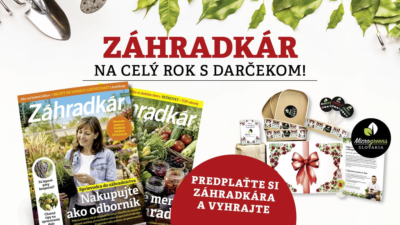 Vyhrajte so Záhradkárom pestovateľskú sadu mikrobyliniek VitaMix!