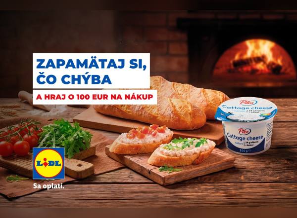 Zapoj sa do súťaže a vyhraj 100 Eur na nákup v Lidli!