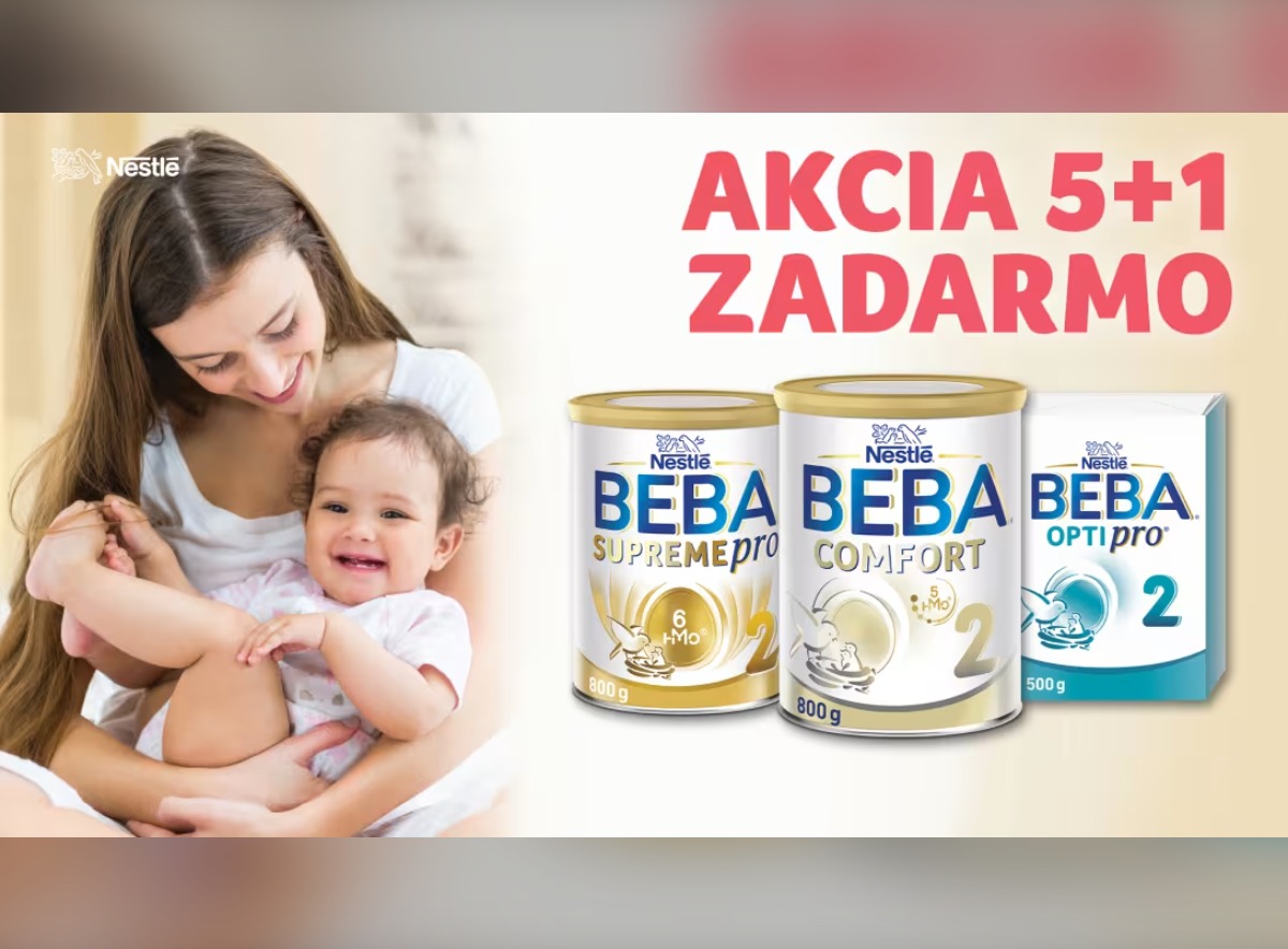 Zbierajte pečiatky za nákup výrobkov BEBA® a získajte 1 balenie ZADARMO