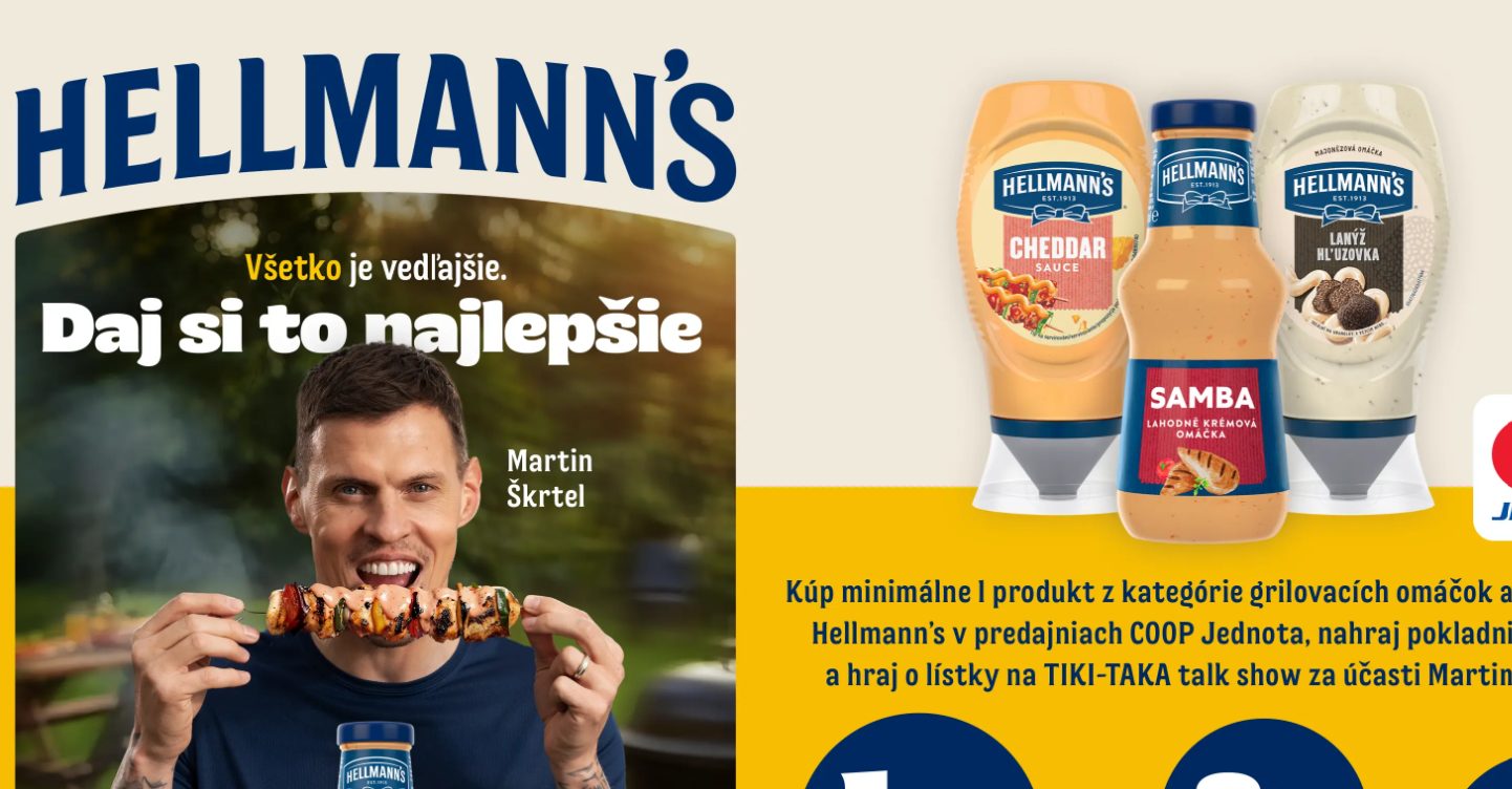 HELLMANN'S SÚŤAŽ COOP Jednota